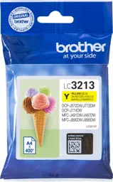 BROTHER Cartouche d'encre LC3213Y Jaune