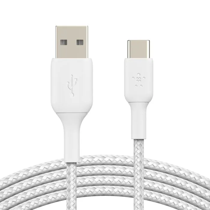 Belkin Câble BOOST↑CHARGE™ à gaine tressée USB C vers USB A - 1 m