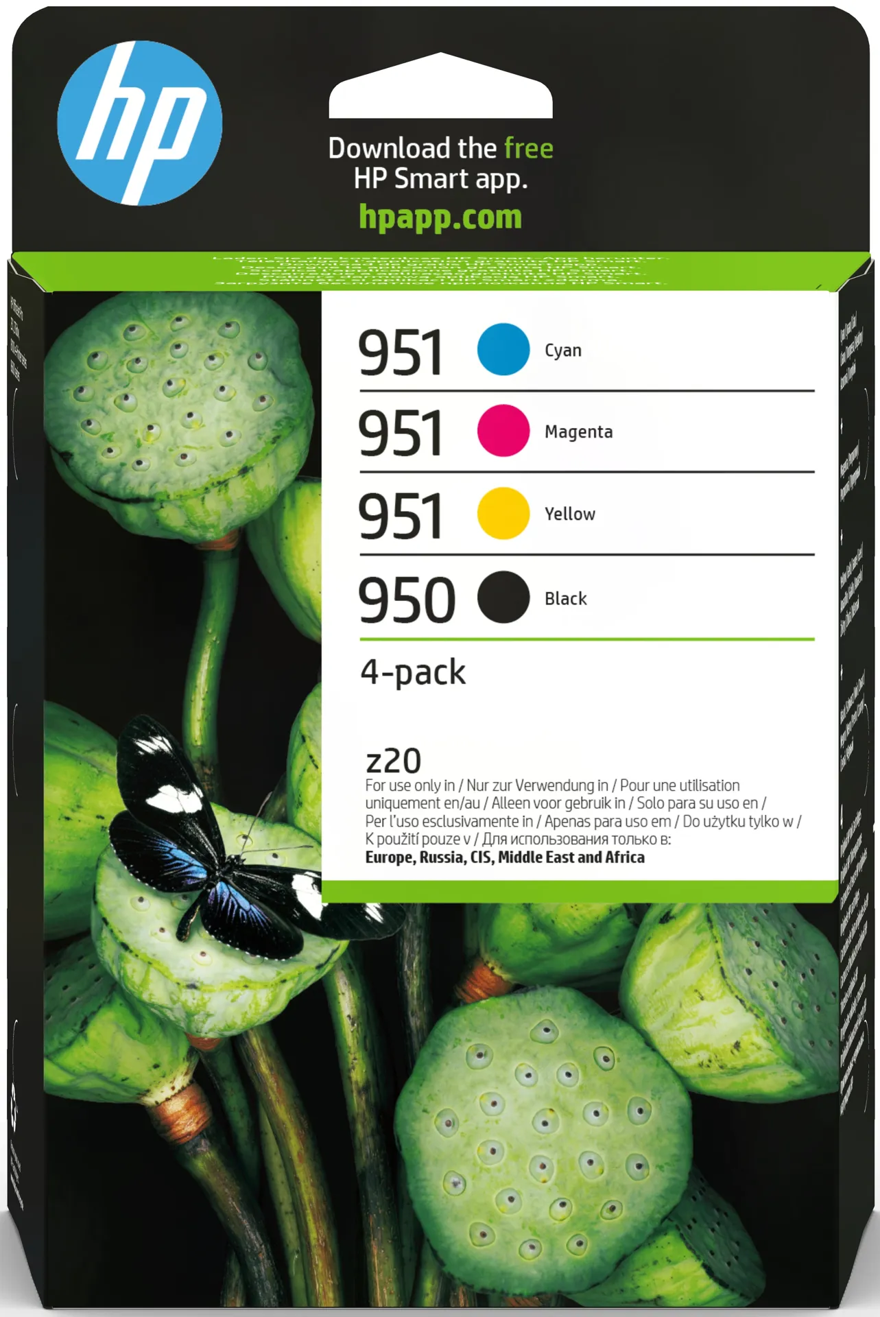 Hp Cartouche d'encre - 950/951 - Noir + 3 Couleurs