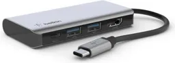 BELKIN CONNECT™ hub USB C avec 100 W Power Delivery - 4 ports