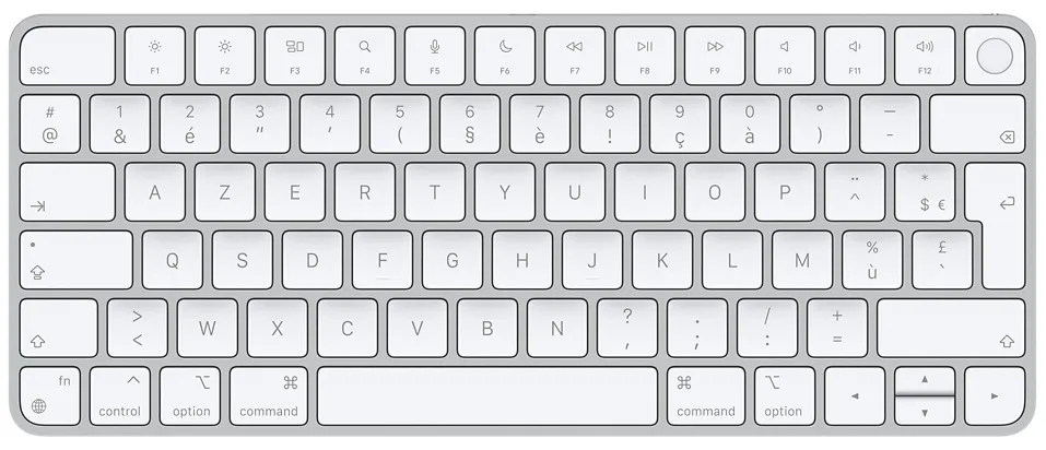 Apple Clavier Magic Keyboard avec Touch ID - AZERTY