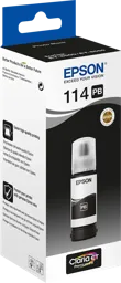 EPSON Bouteille d'encre 114 EcoTank - 70 ml. - Photo noire