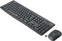 LOGITECH Clavier + Souris - Sans Fil - MK295 Silent - QWERTZ (SF) - Noir