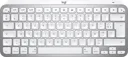 LOGITECH Clavier sans Fil MX Keys Mini - AZERTY (FR) - Pale Grey