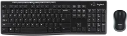 LOGITECH Clavier + Souris - Sans Fil - MK270 - QWERTY (US) - Noir