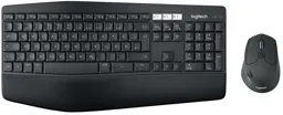 LOGITECH Clavier + Souris -  Sans Fil - MK850 - QWERTZ (DE) - Noir