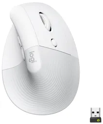LOGITECH Souris sans Fil LIFT Ergo - Blanc Cassé