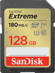 SANDISK Carte mémoire SD Extreme UHS-I - 128 Go