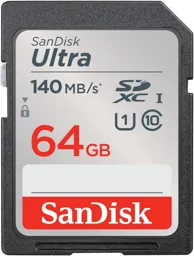 SANDISK Carte Mémoire SDXC ULTRA UHS-I - 64 Go