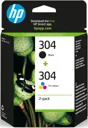 HP Cartouches d'encre - 304 - Noir + Couleur