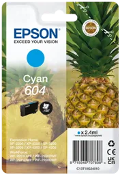 EPSON Cartouche d'encre 604 Cyan