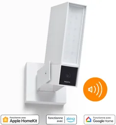 NETATMO Caméra Extérieure Intelligente avec Sirène - Blanc