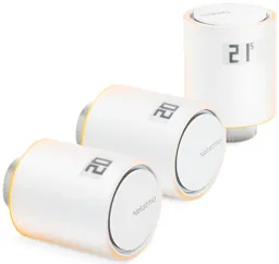 NETATMO Kit 3 Têtes Thermostatiques Intelligentes Additionnelles