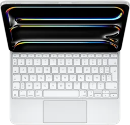 APPLE Magic Keyboard pour iPad Pro (M4) 11" - QWERTZ - Blanc