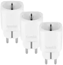 HOMBLI Prise de courant connectée Smart Socket EU - 3 pièces - Blanc