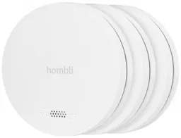 HOMBLI Détecteur de fumée Smart Smoke Detector - 3 pièces - Blanc