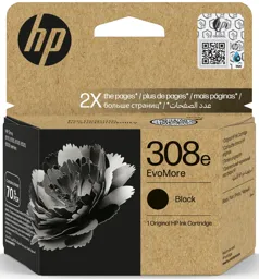 HP Cartouche d'encre - 308e EvoMore - Noir