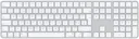 APPLE Clavier sans fil Magic Keyboard avec Touch ID et pavé numérique - QWERTZ