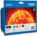 BROTHER LC980 4-couleurs Value Pack