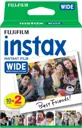 FUJIFILM instax Wide - 2 x 10 feuilles
