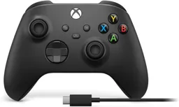Manette MICROSOFT Sans Fil avec cable po