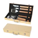 LE MARQUIER MALLETTE 6 USTENSILES BARBECUE BAMBOU