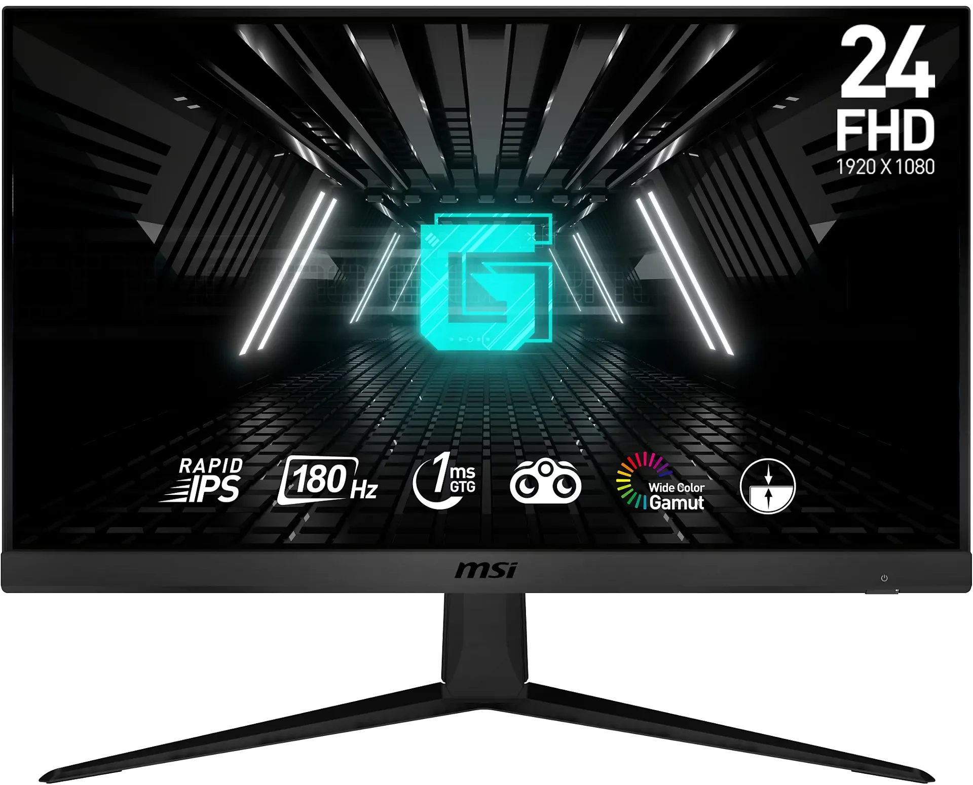MSI Moniteur Gaming 23,8" FHD 180 Hz Gaming Monitor G2412F