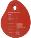 ESSENTIEL-B Corne pâtisserie en silicone - Rouge