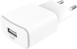Chargeur secteu ESSENTIELB 12W USB-A Bla