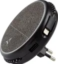 ADEQWAT Chargeur secteur Magnétique noir-cable lightning intégré