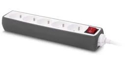 Multiprise ESSENTIELB Silicone Gris 5 X