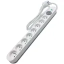 ESSENTIEL-B Multiprise - 8 Prises - Blanc