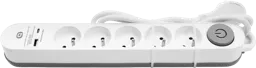 ESSENTIEL-B Multiprise 5 prises + 2 USB