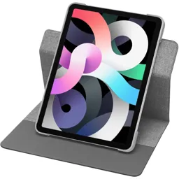 ADEQWAT Étui livre rotatif pour iPad Air (2022) - Noir