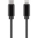 ADEQWAT Câble Lightning vers USB-C - 2 m - Noir