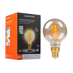ESSENTIEL-B Ampoule connectée E27 Filament Nuances de Blanc - Globe