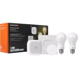 ESSENTIEL-B Pack ampoules connectées Découverte Nuances de Blanc - E27