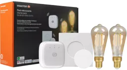 ESSENTIEL-B Pack ampoules connectées Découverte Filament Edison - E27