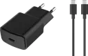 ESSENTIEL-B Chargeur secteur USB-C 20 W + Câble USB-C - 1m