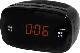 LISTO Radio réveil RR-908 - Noir