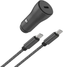 Chargeur Voitur ADEQWAT 30W USB-C + Cabl