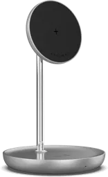 ADEQWAT Chargeur Induction + Stand 2 en 1 - Compatible MagSafe