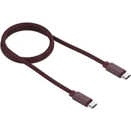 ADEQWAT Câble USB-C vers USB-C - 2m - Dark Red