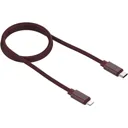 ADEQWAT Câble Lightning vers USB-C Certifié Apple - 2m - Dark Red