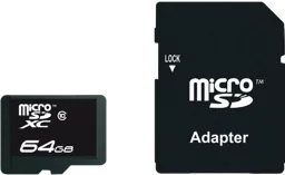 Mémoire ESSENTIELB 64 Go Micro SD