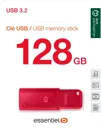 ESSENTIEL-B Clé USB 3.0 - 128Go - Rouge