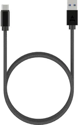 ADEQWAT Câble USB C vers USB A avec lanière - 2 m