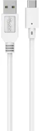 Câble USB-C ESSENTIELB vers USB 1M Blanc