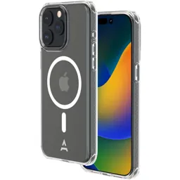 ADEQWAT Coque MageSafe Antichoc MIF pour iPhone 15 Pro - Transparent