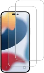 ESSENTIEL-B Protège-écran pour iPhone 15 Plus et 15 Pro Max - 2 pièces